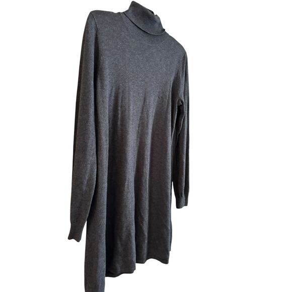 Marine Layer Addison Sweater Dress Womens Size Medium Wool Cashmere Blend Gray - Picture 2 of 6